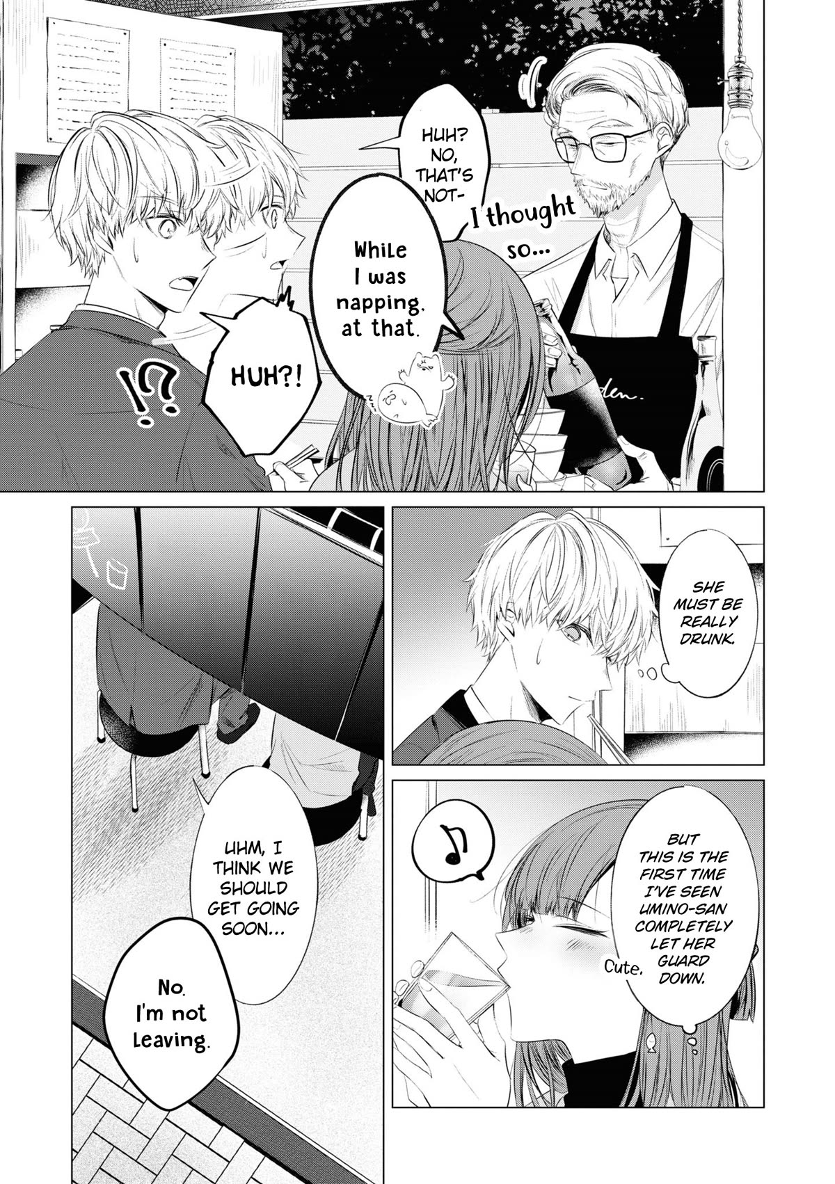 Kondo wa Korosaretakunai Azarashi-san Chapter 20 page 13 - Chapter 20: Because You're My Natural Enemy