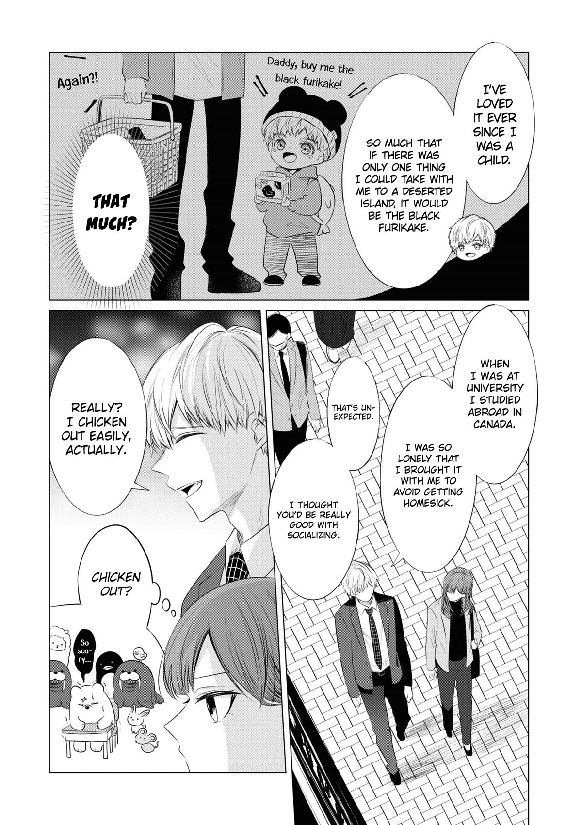 Kondo wa Korosaretakunai Azarashi-san Chapter 20 page 4 - Chapter 20: Because You're My Natural Enemy