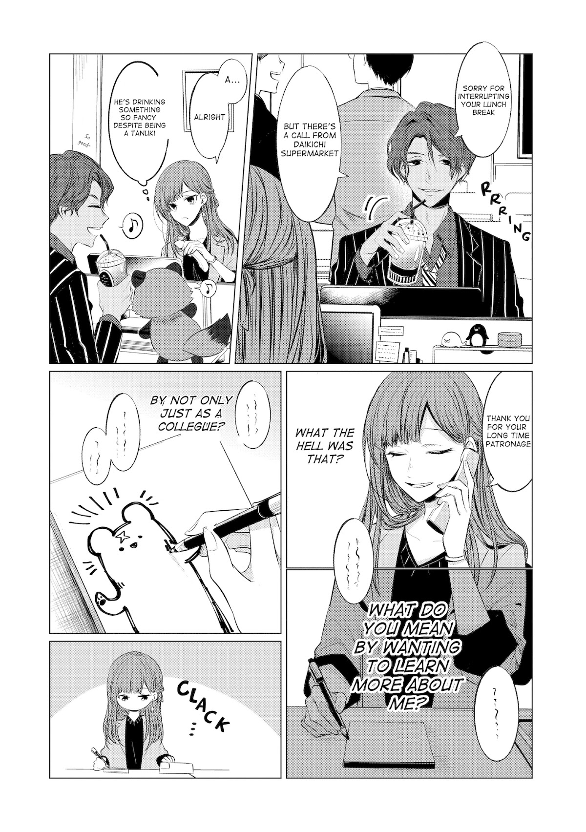 Kondo wa Korosaretakunai Azarashi-san Chapter 4 page 3 - Chapter 4