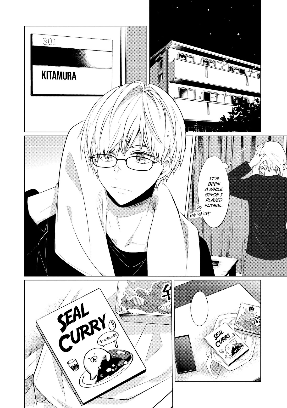 Kondo wa Korosaretakunai Azarashi-san Chapter 5 page 2 - Chapter 5: That Evening