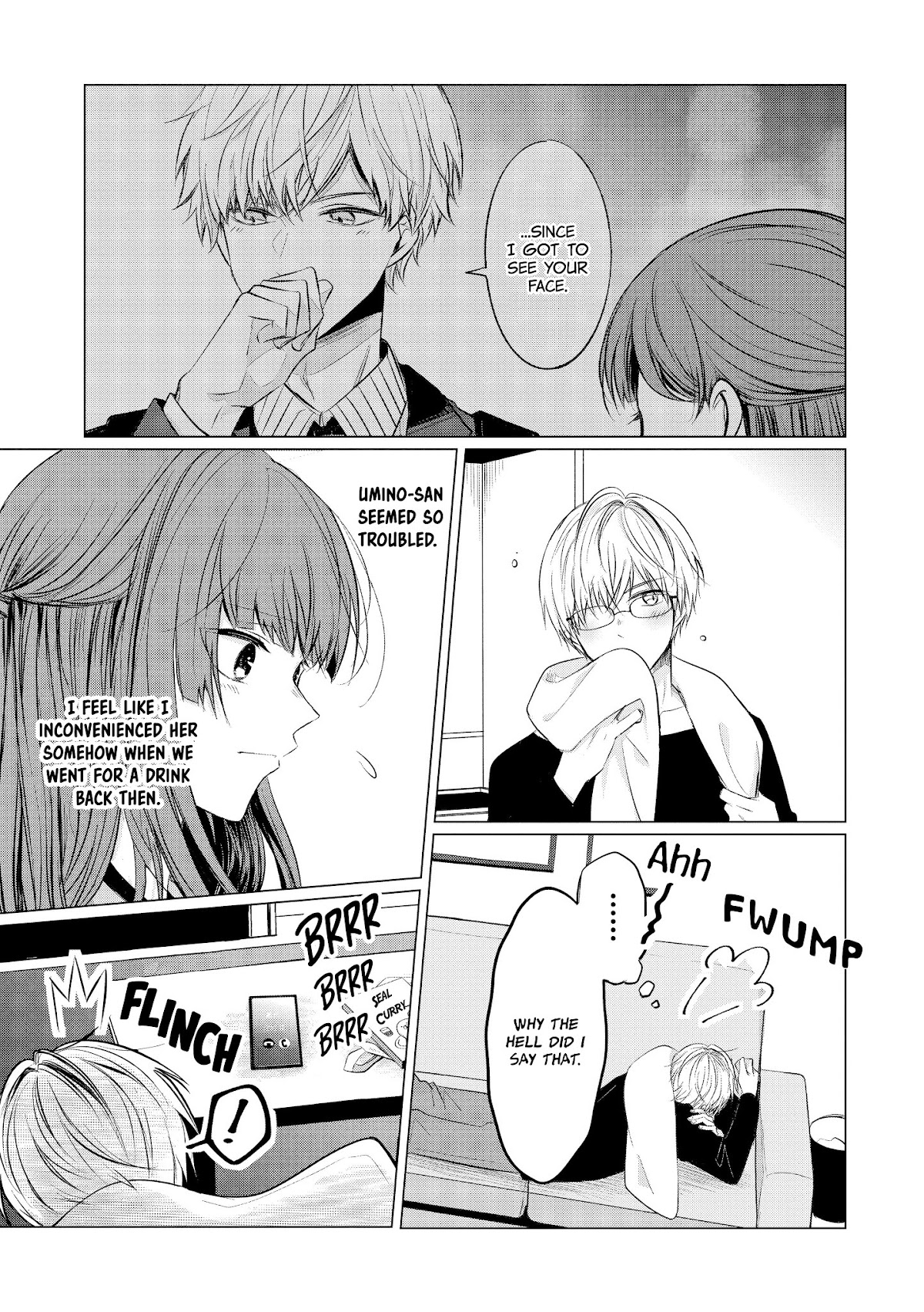 Kondo wa Korosaretakunai Azarashi-san Chapter 5 page 3 - Chapter 5: That Evening