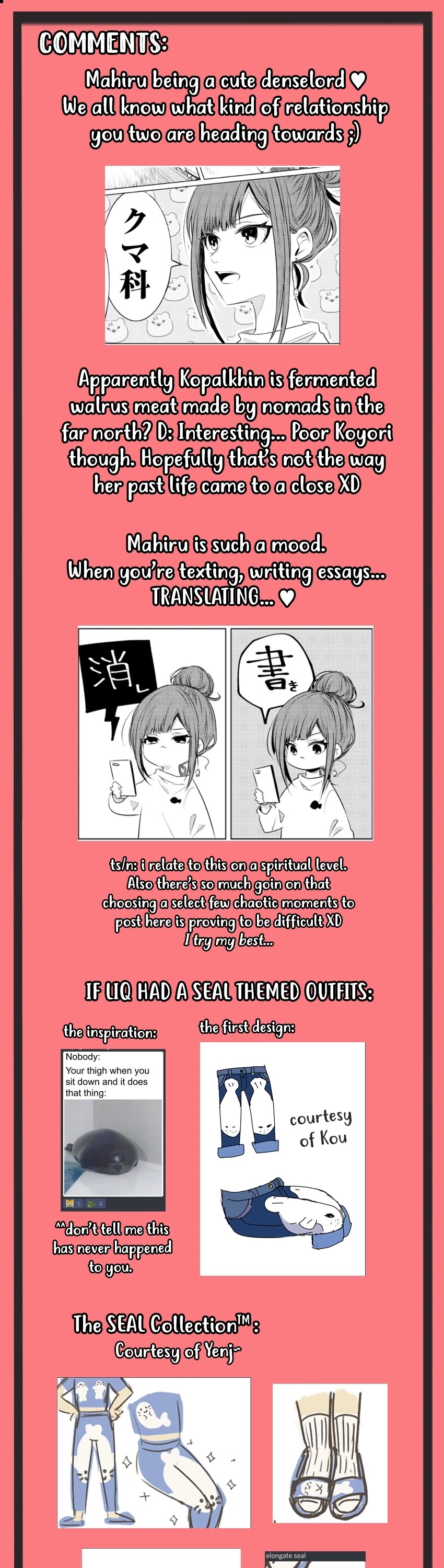 Kondo wa Korosaretakunai Azarashi-san Chapter 6 page 12 - Chapter 6: The Seal's Best Friend