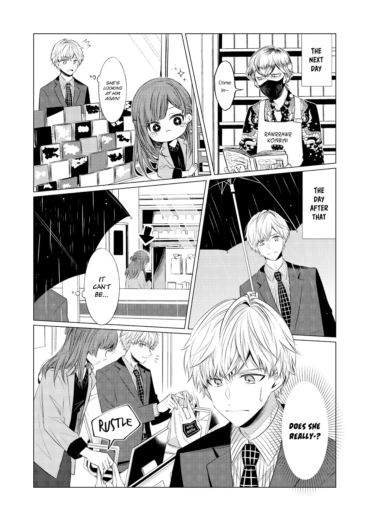 Kondo wa Korosaretakunai Azarashi-san Chapter 7 page 3 - Chapter 7: The Person I'm Curious About