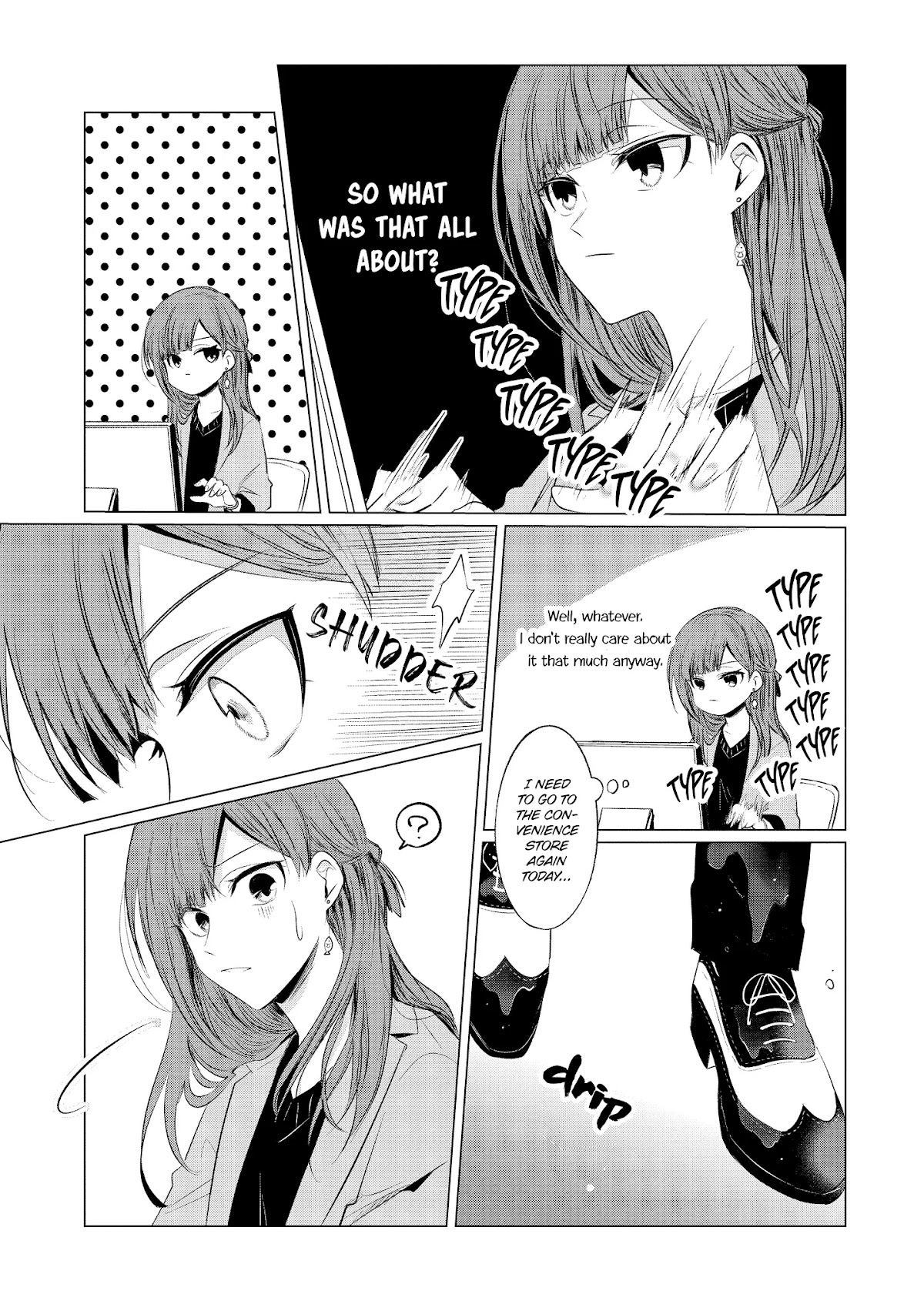 Kondo wa Korosaretakunai Azarashi-san Chapter 8 page 3 - Chapter 8: The New Employee
