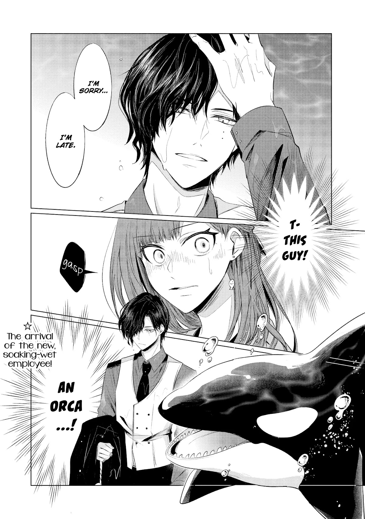 Kondo wa Korosaretakunai Azarashi-san Chapter 8 page 4 - Chapter 8: The New Employee