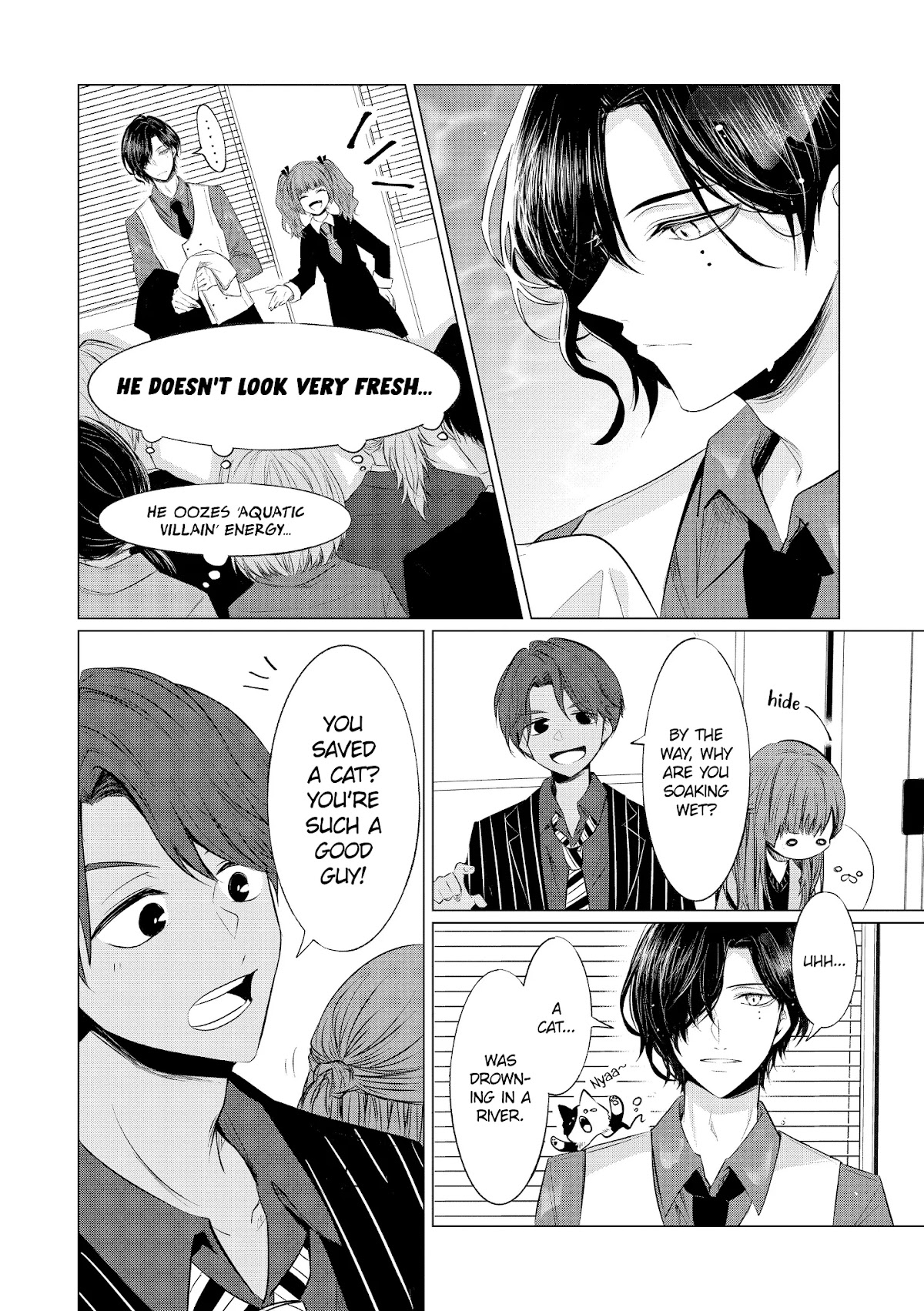 Kondo wa Korosaretakunai Azarashi-san Chapter 8 page 6 - Chapter 8: The New Employee