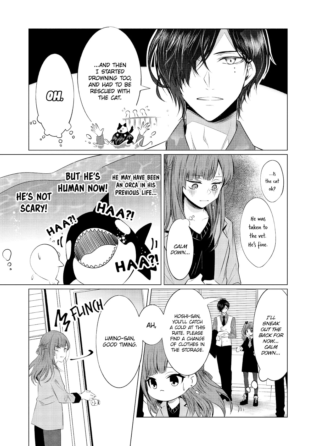 Kondo wa Korosaretakunai Azarashi-san Chapter 8 page 7 - Chapter 8: The New Employee