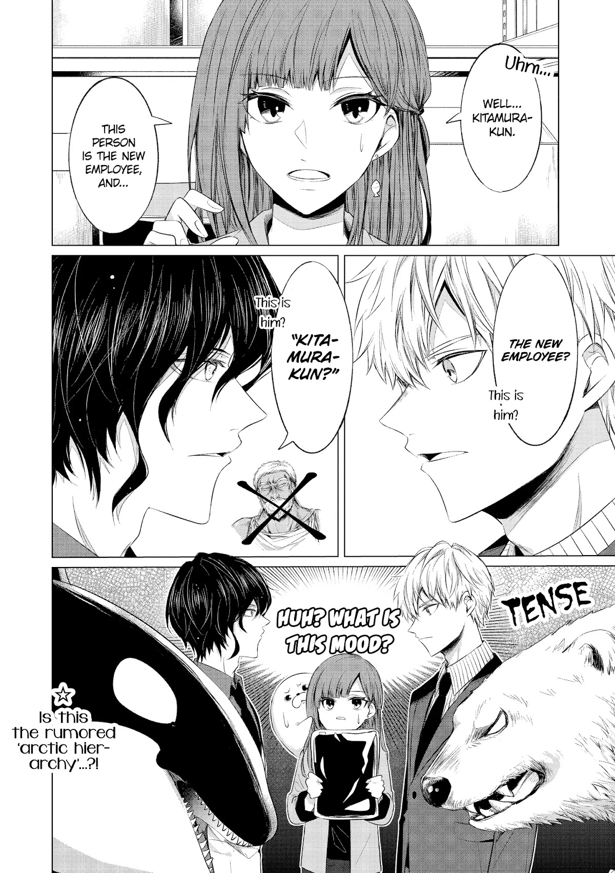 Kondo wa Korosaretakunai Azarashi-san Chapter 9 page 13 - Chapter 9: The Arctic Triangle