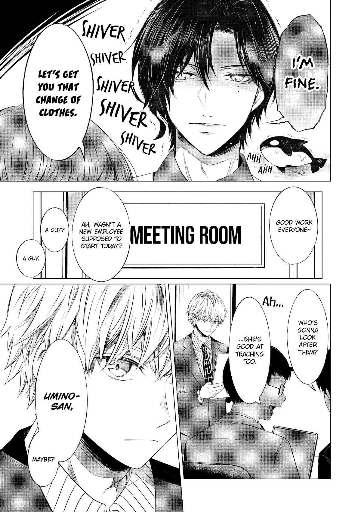 Kondo wa Korosaretakunai Azarashi-san Chapter 9 page 5 - Chapter 9: The Arctic Triangle