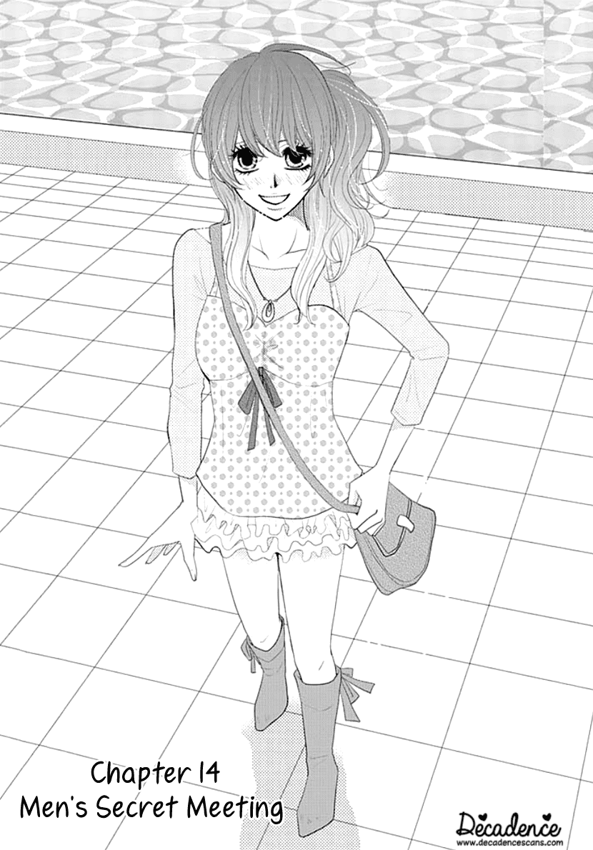 Koneko-chan, Kocchi ni Oide Chapter 14 page 1 - Chapter 14: Men's Secret Meeting