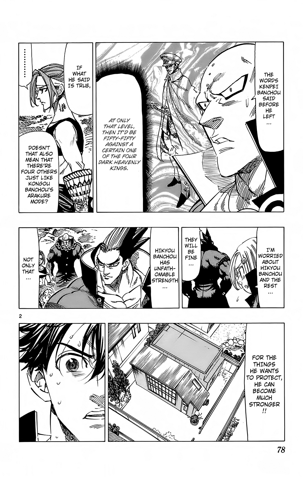 Kongou Banchou Chapter 100 page 2 - Chapter 100: The Person Robbed of All