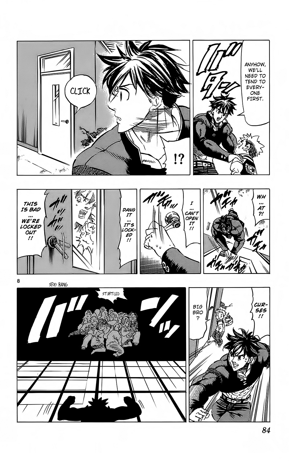 Kongou Banchou Chapter 100 page 8 - Chapter 100: The Person Robbed of All