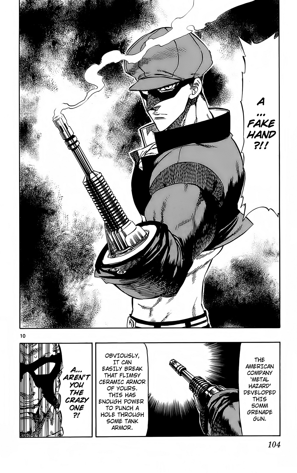 Kongou Banchou Chapter 101 page 10 - Chapter 101: Hikyou Banchou vs Gedou Banchou