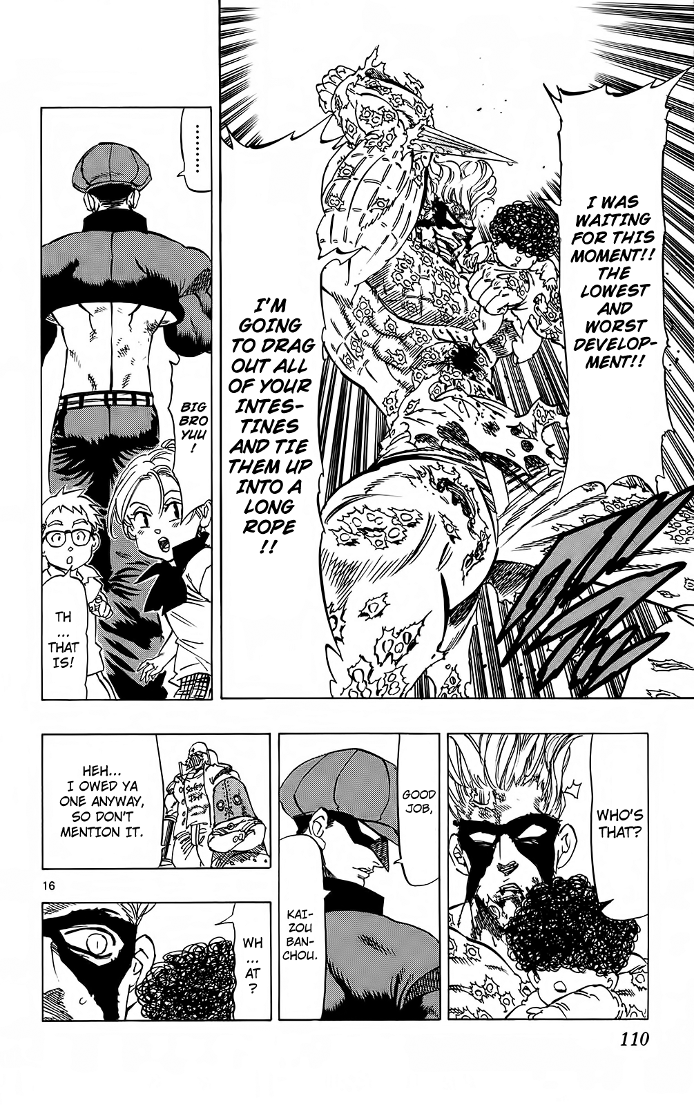 Kongou Banchou Chapter 101 page 16 - Chapter 101: Hikyou Banchou vs Gedou Banchou