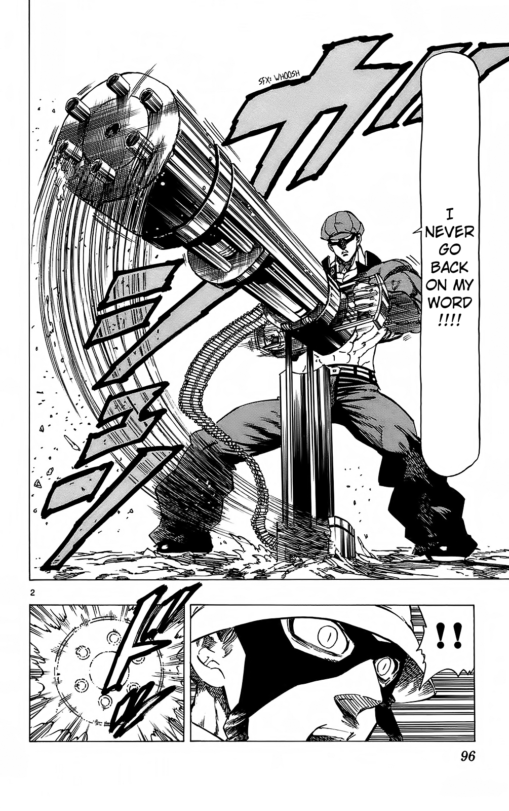 Kongou Banchou Chapter 101 page 2 - Chapter 101: Hikyou Banchou vs Gedou Banchou