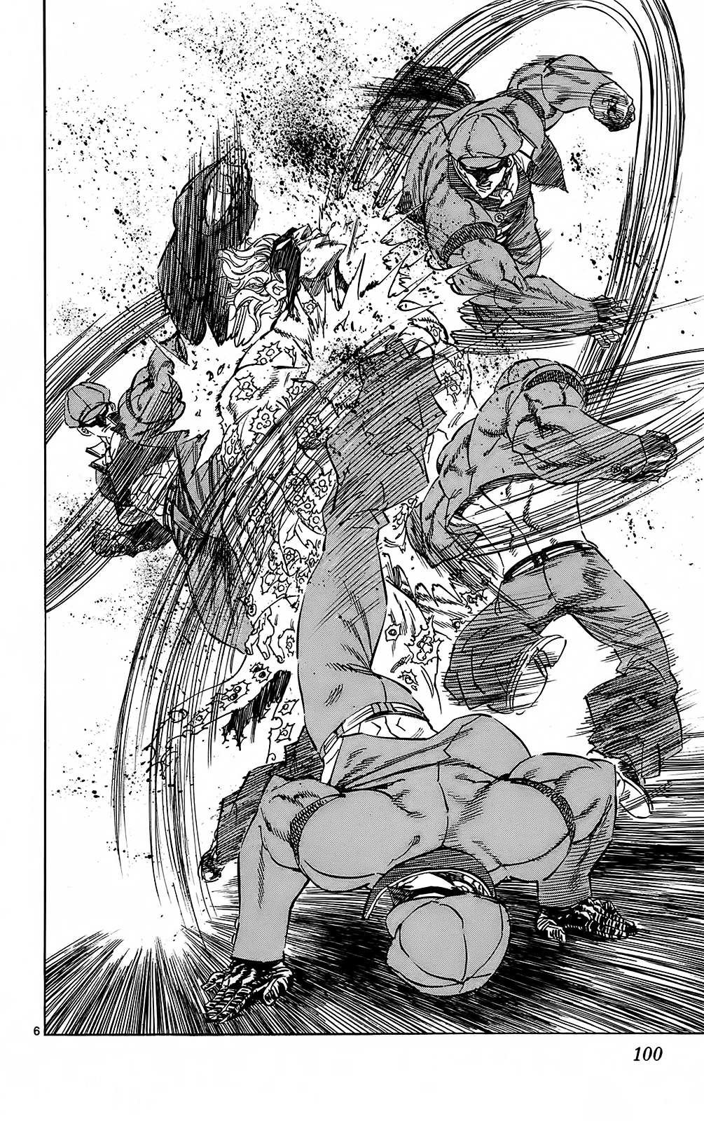 Kongou Banchou Chapter 101 page 6 - Chapter 101: Hikyou Banchou vs Gedou Banchou