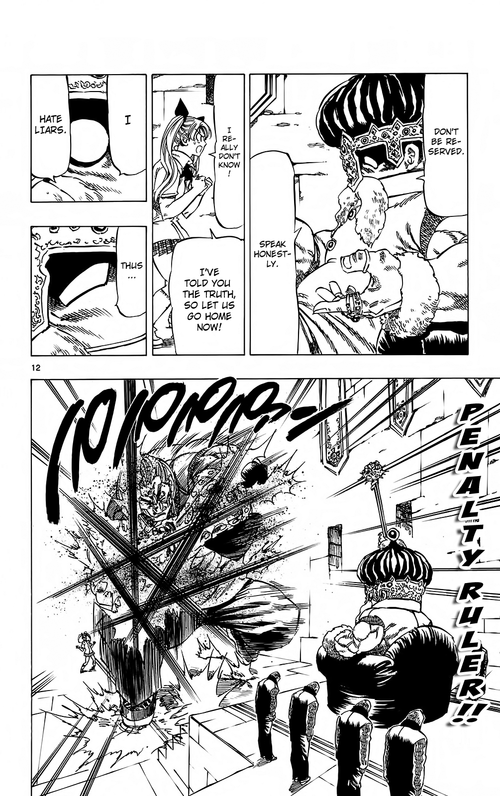 Kongou Banchou Chapter 102 page 12 - Chapter 102: Warning Notice: The Banchou Hunt