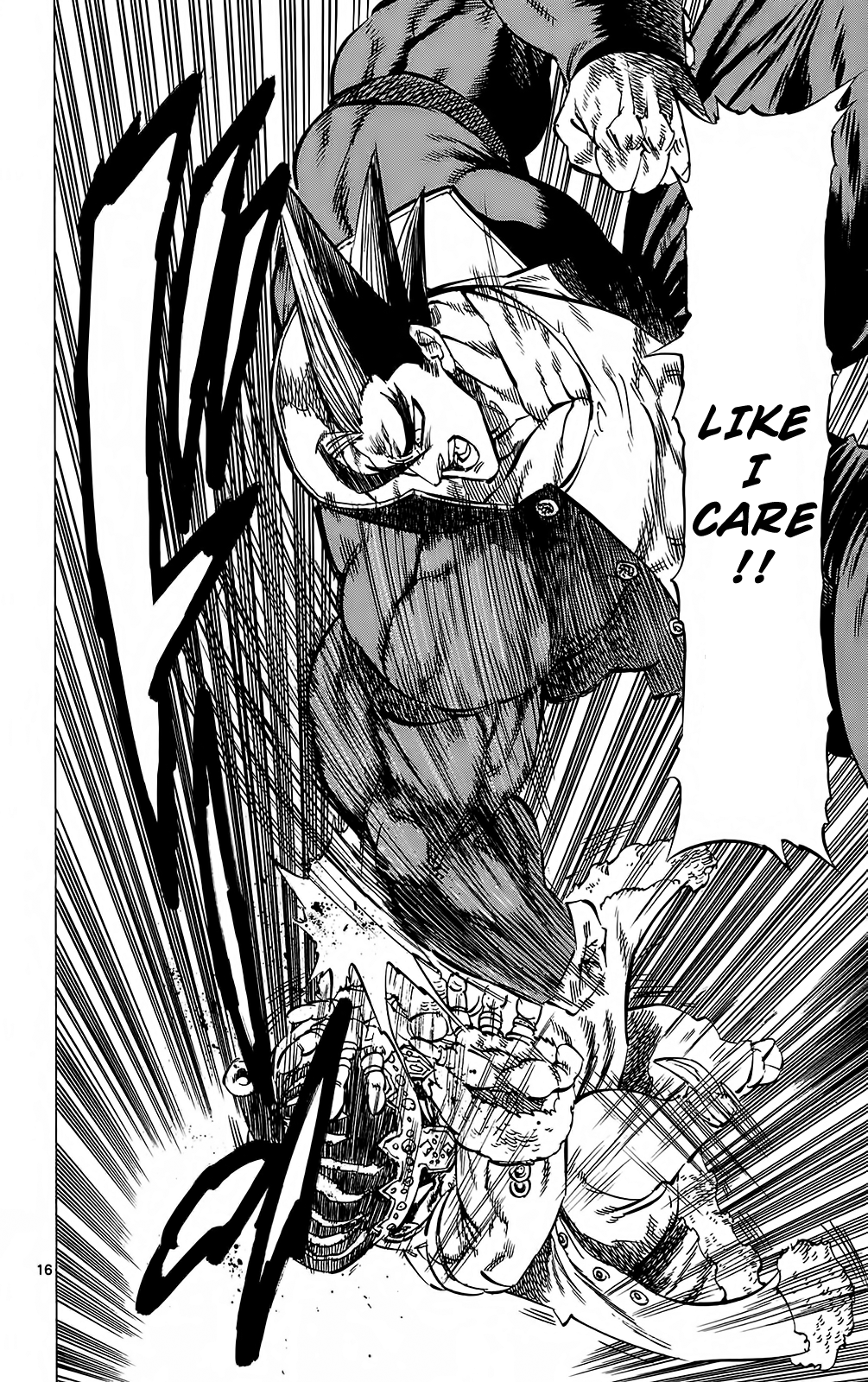 Kongou Banchou Chapter 102 page 16 - Chapter 102: Warning Notice: The Banchou Hunt