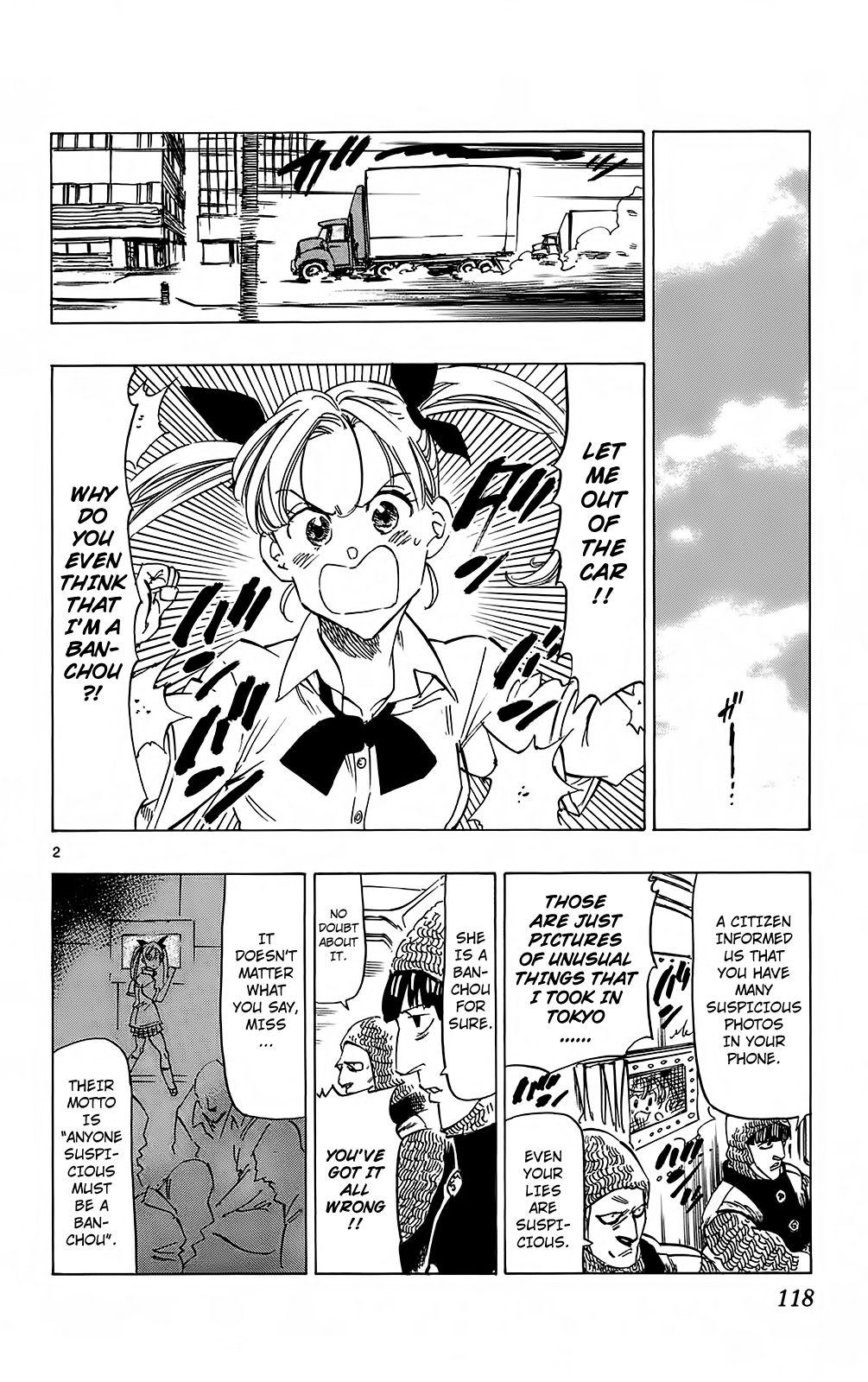 Kongou Banchou Chapter 102 page 2 - Chapter 102: Warning Notice: The Banchou Hunt