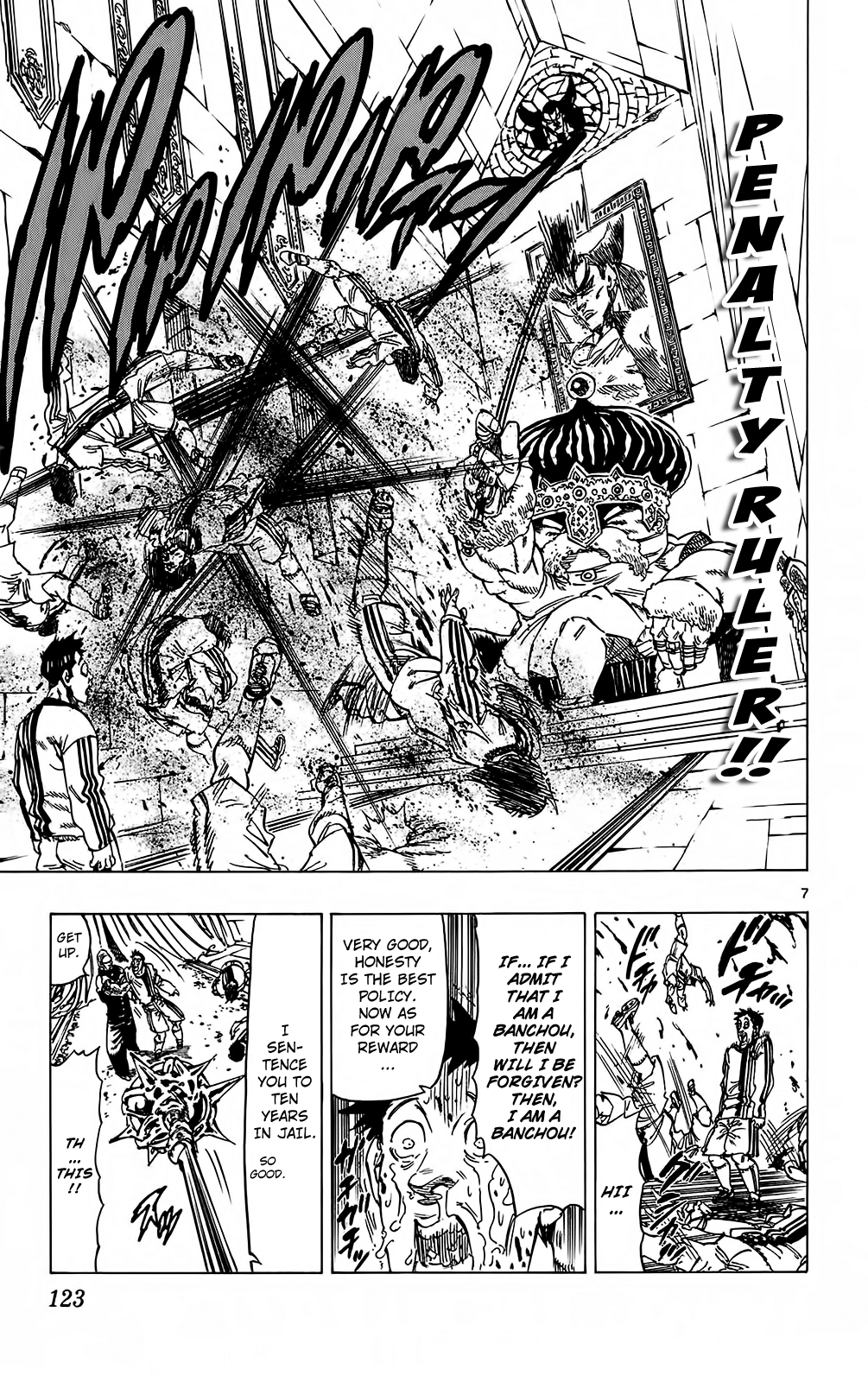 Kongou Banchou Chapter 102 page 7 - Chapter 102: Warning Notice: The Banchou Hunt
