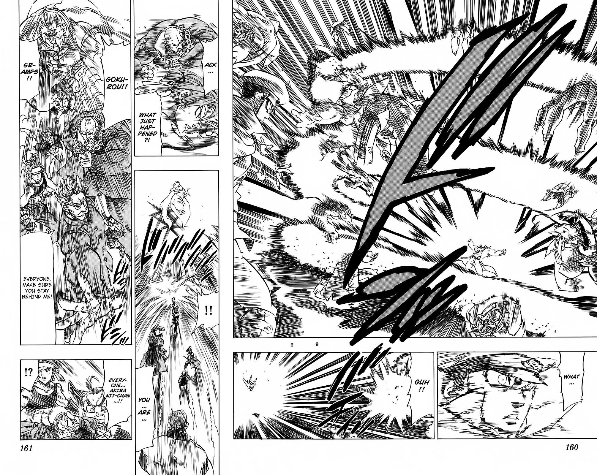 Kongou Banchou Chapter 104 page 8 - Chapter 104: Out of Control!!