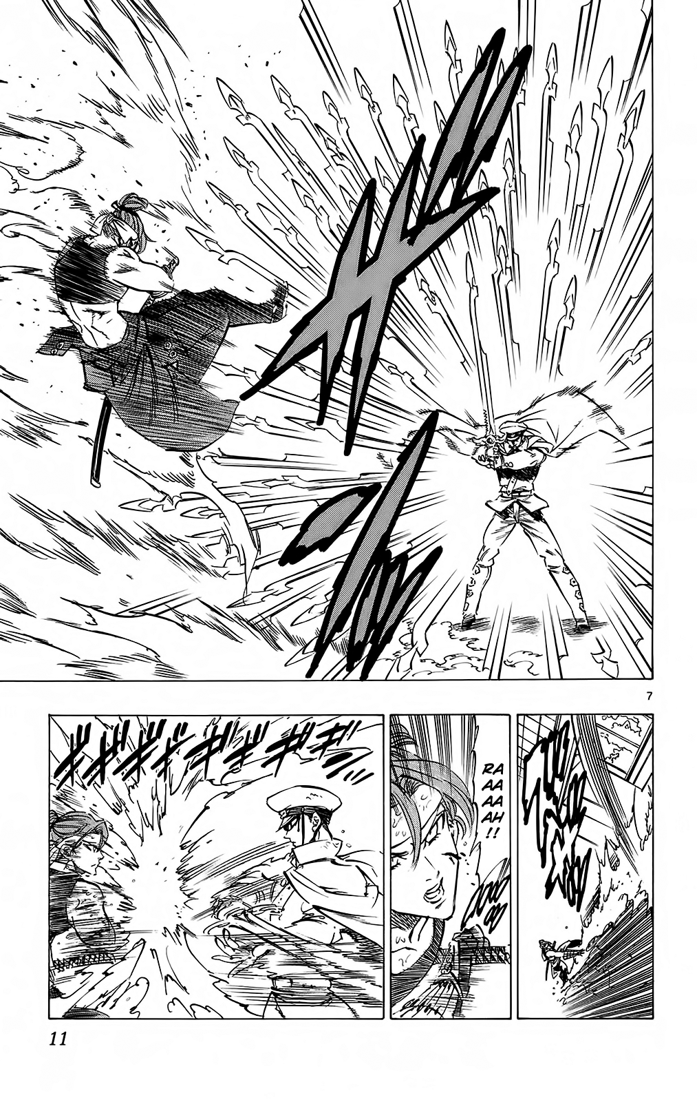 Kongou Banchou Chapter 106 page 11 - Chapter 106: Iai Banchou VS Kenpei Banchou