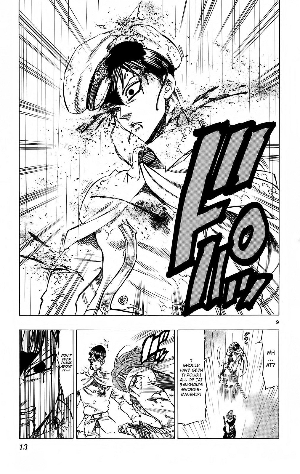 Kongou Banchou Chapter 106 page 13 - Chapter 106: Iai Banchou VS Kenpei Banchou