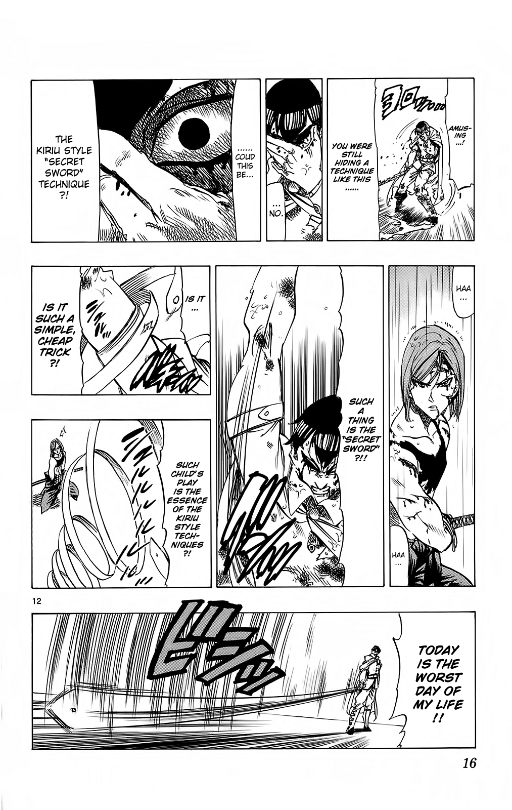 Kongou Banchou Chapter 106 page 16 - Chapter 106: Iai Banchou VS Kenpei Banchou