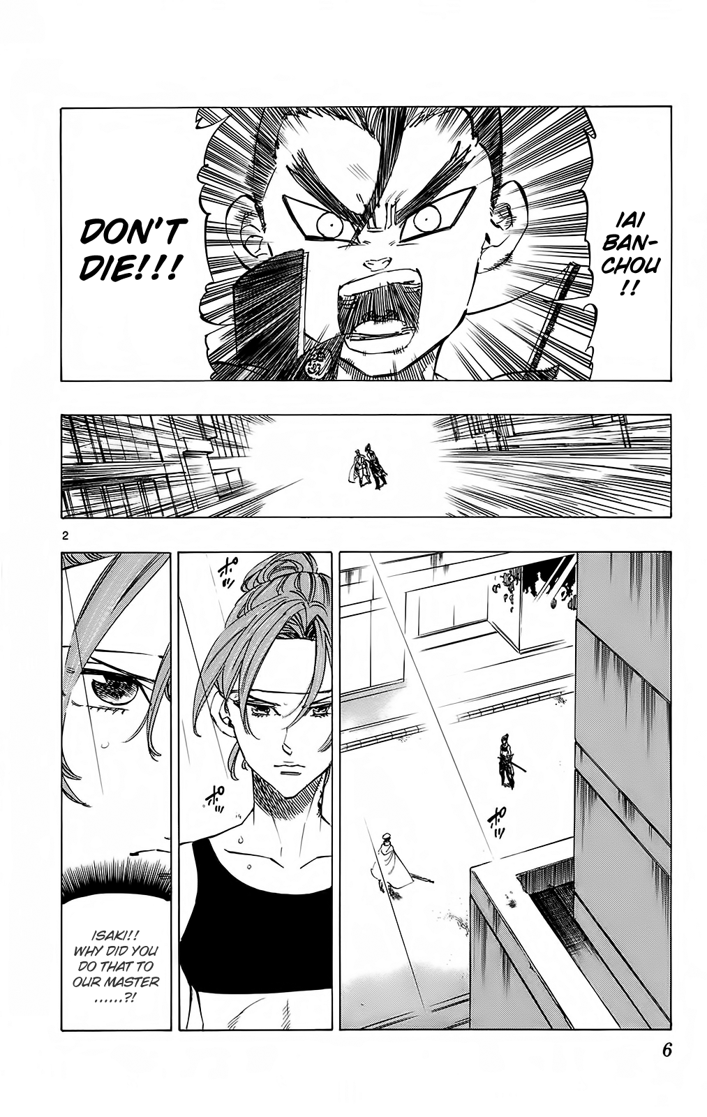 Kongou Banchou Chapter 106 page 6 - Chapter 106: Iai Banchou VS Kenpei Banchou