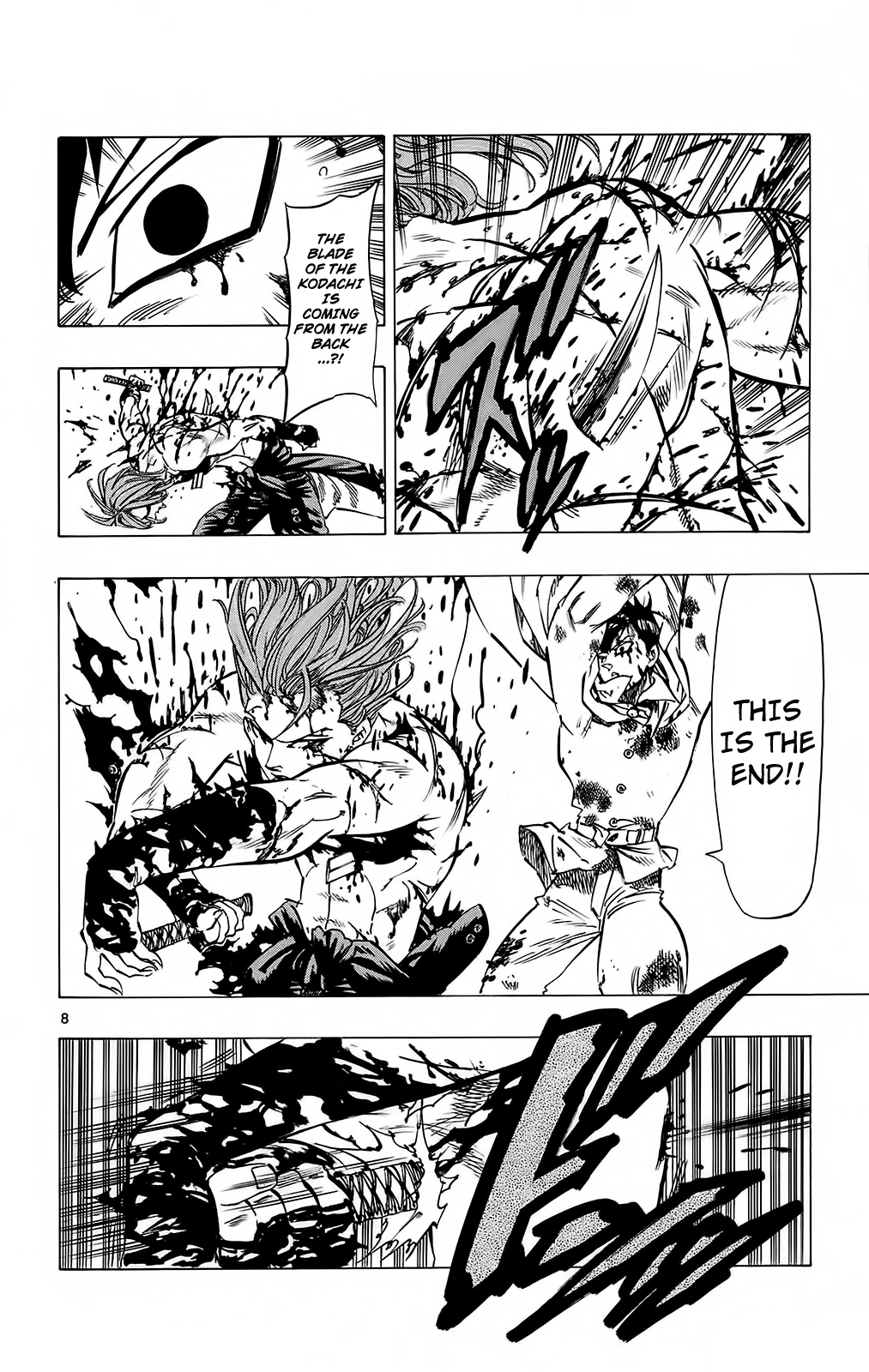 Kongou Banchou Chapter 107 page 8 - Chapter 107: "The Secret Sword ""Oboro Tachi"""