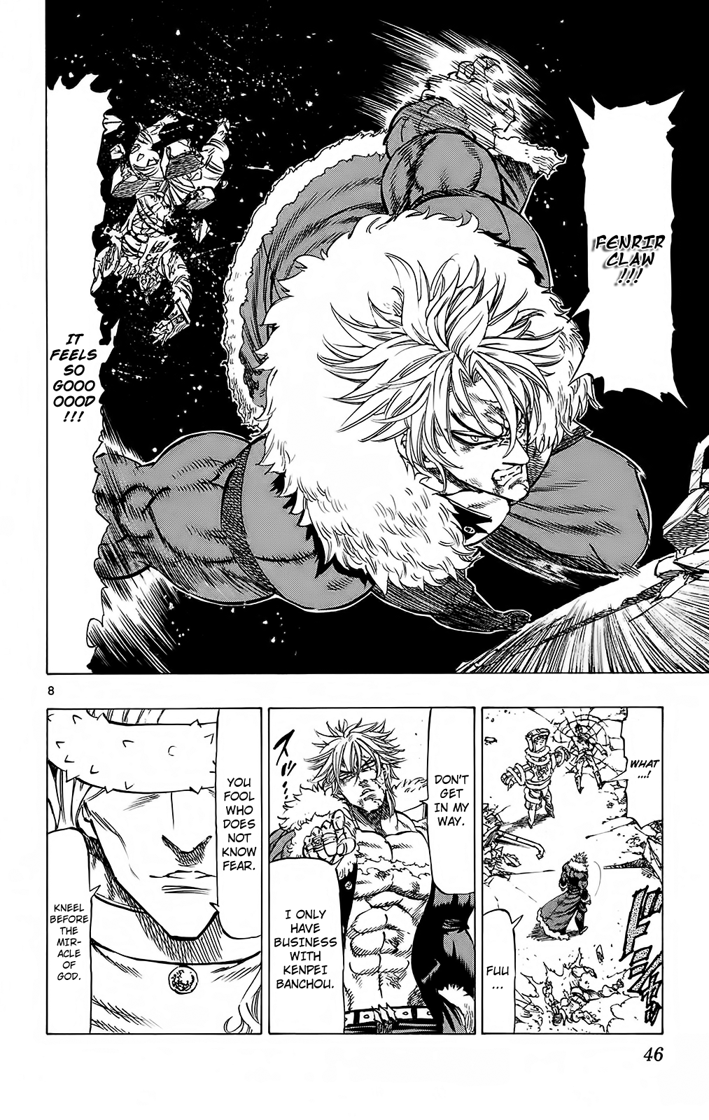 Kongou Banchou Chapter 108 page 8 - Chapter 108: The Rhapsody of Beasts