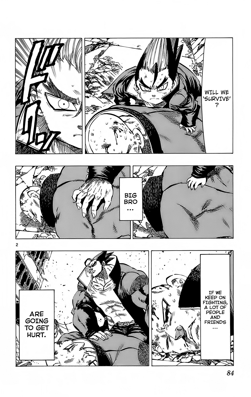 Kongou Banchou Chapter 110 page 2 - Chapter 110: Dead or Alive