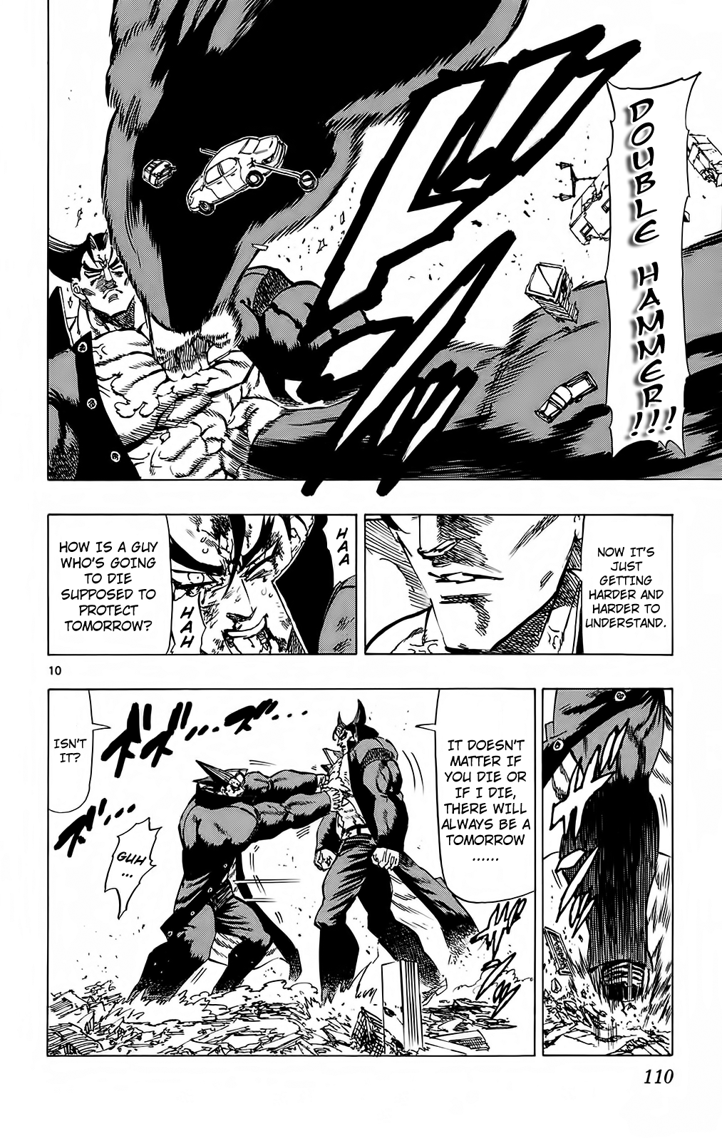 Kongou Banchou Chapter 111 page 10 - Chapter 111: Kongou Akira vs Kongou Takeshi
