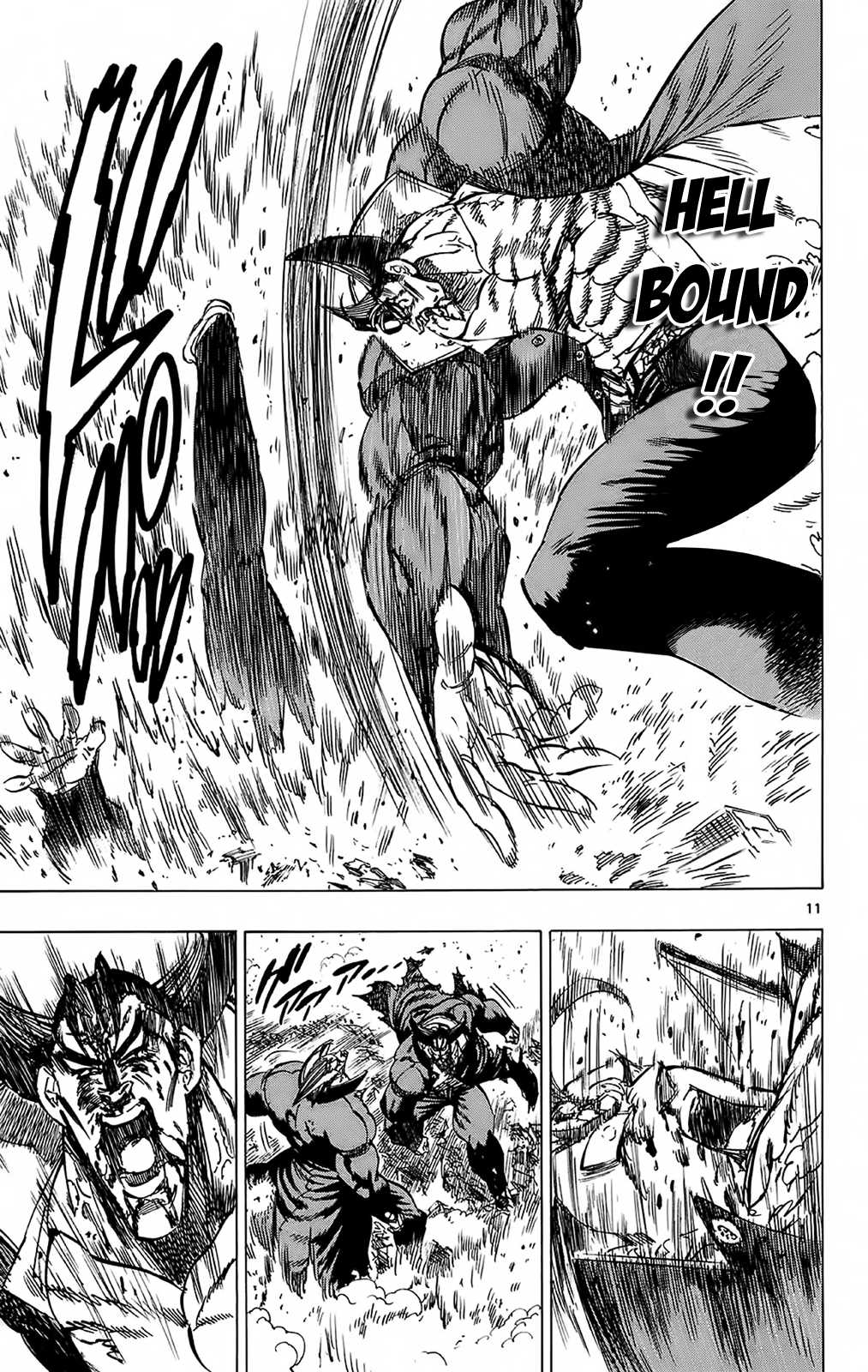 Kongou Banchou Chapter 112 page 11 - Chapter 112: Kongou Banchou vs Nippon Banchou