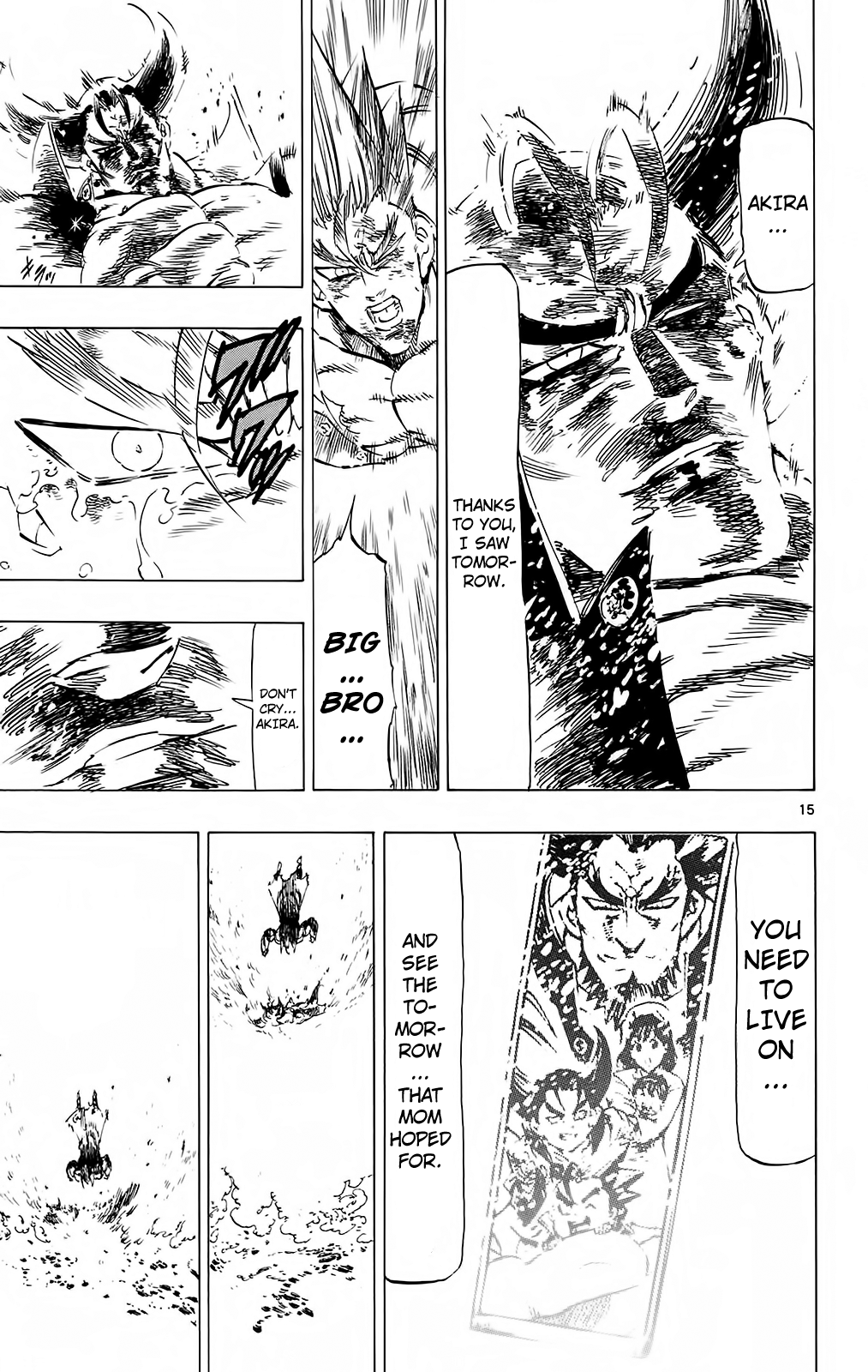 Kongou Banchou Chapter 113 page 15 - Chapter 113: Farewell Kongou Banchou