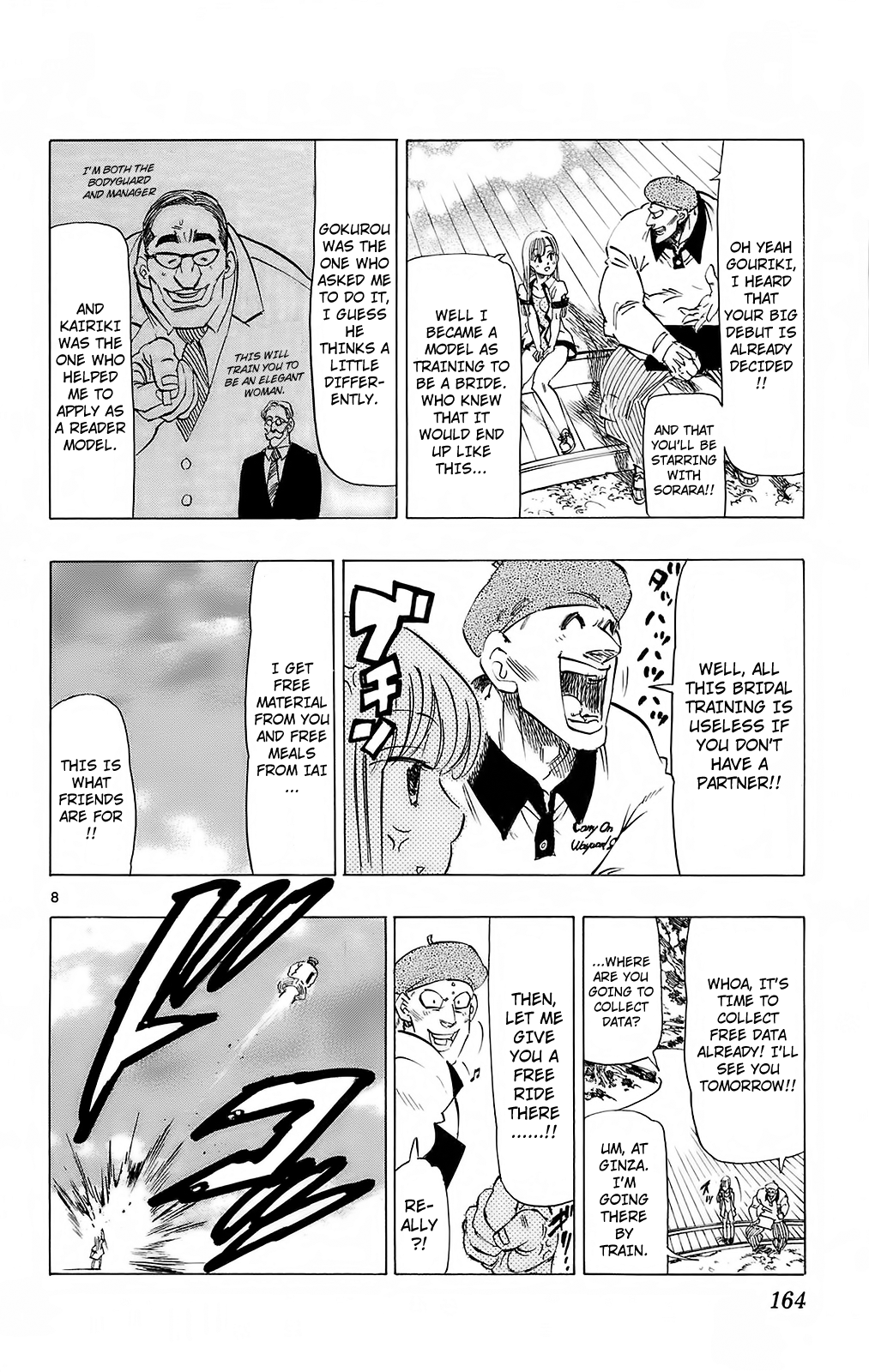 Kongou Banchou Chapter 114 page 8 - Chapter 114: ...And Five Years Later [END]