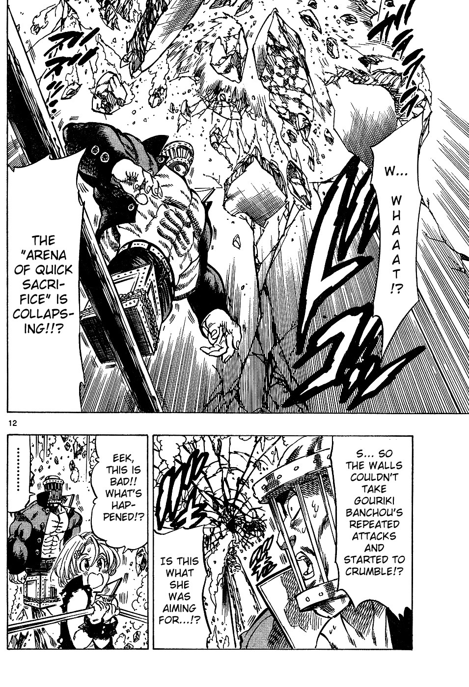 Kongou Banchou Chapter 31 page 12 - Chapter 31: Rampaging Pretty Face