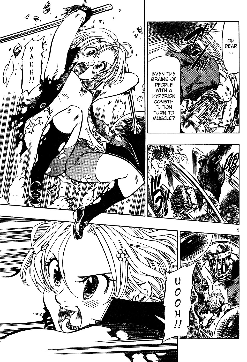 Kongou Banchou Chapter 31 page 9 - Chapter 31: Rampaging Pretty Face
