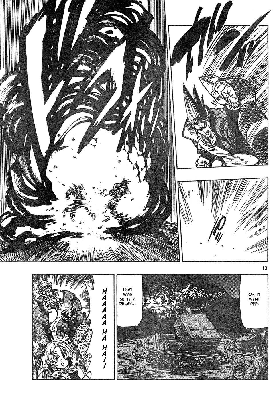 Kongou Banchou Chapter 38 page 13 - Chapter 38: Kongou Banchou vs Bakunetsu Banchou