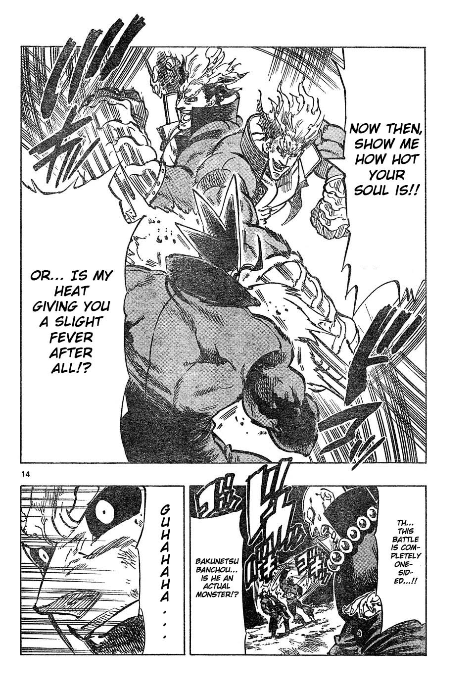 Kongou Banchou Chapter 38 page 14 - Chapter 38: Kongou Banchou vs Bakunetsu Banchou