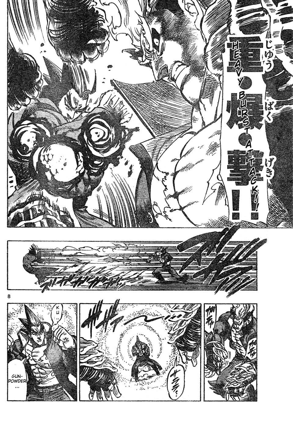 Kongou Banchou Chapter 38 page 8 - Chapter 38: Kongou Banchou vs Bakunetsu Banchou