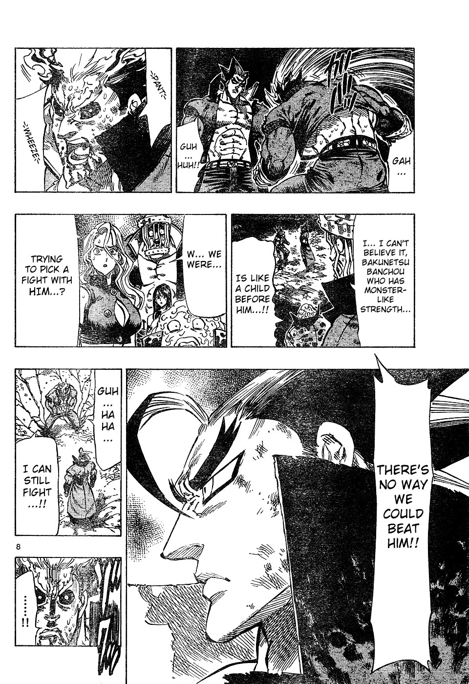 Kongou Banchou Chapter 39 page 6 - Chapter 39: Nenbutsu Banchou's Resolve