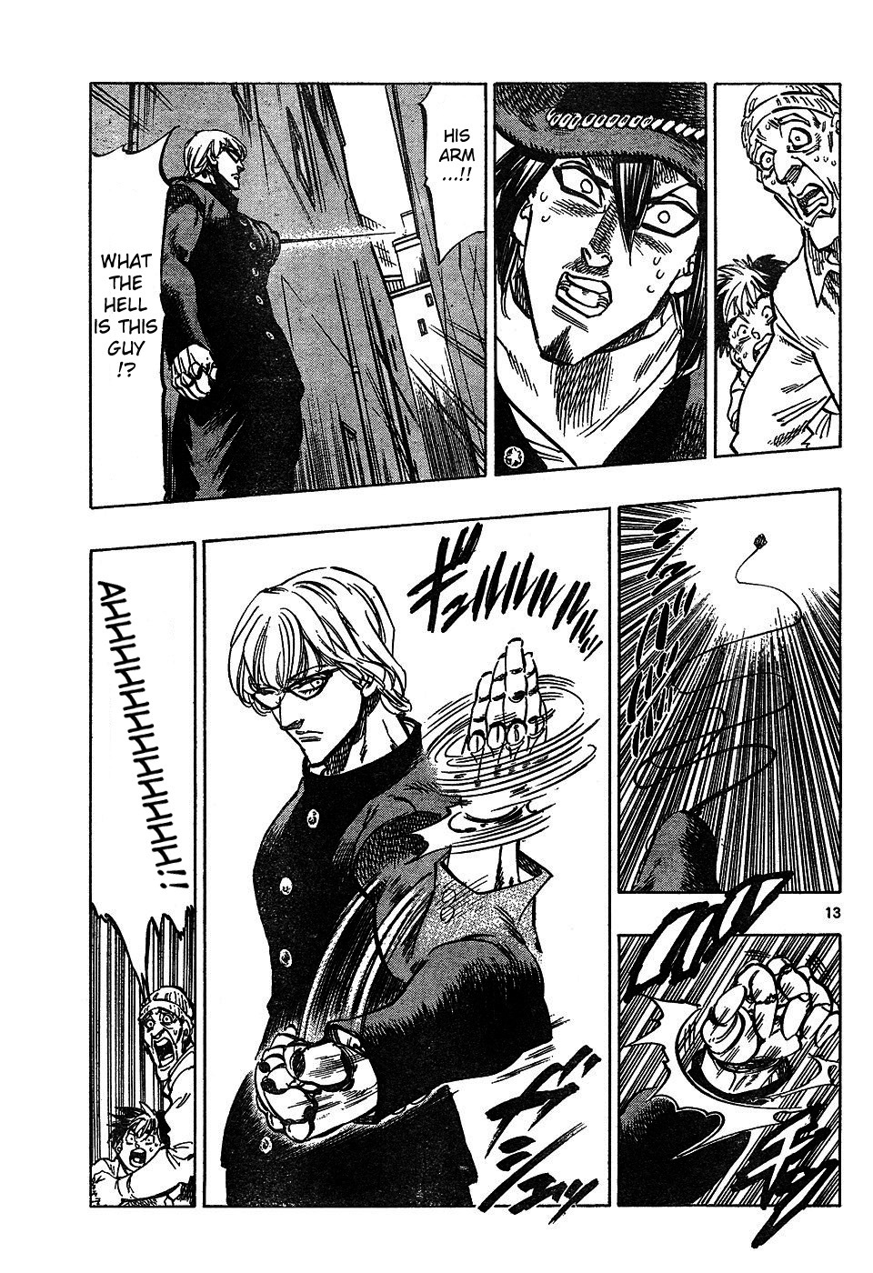 Kongou Banchou Chapter 42 page 13 - Chapter 42: The Cool-Headed Hunter