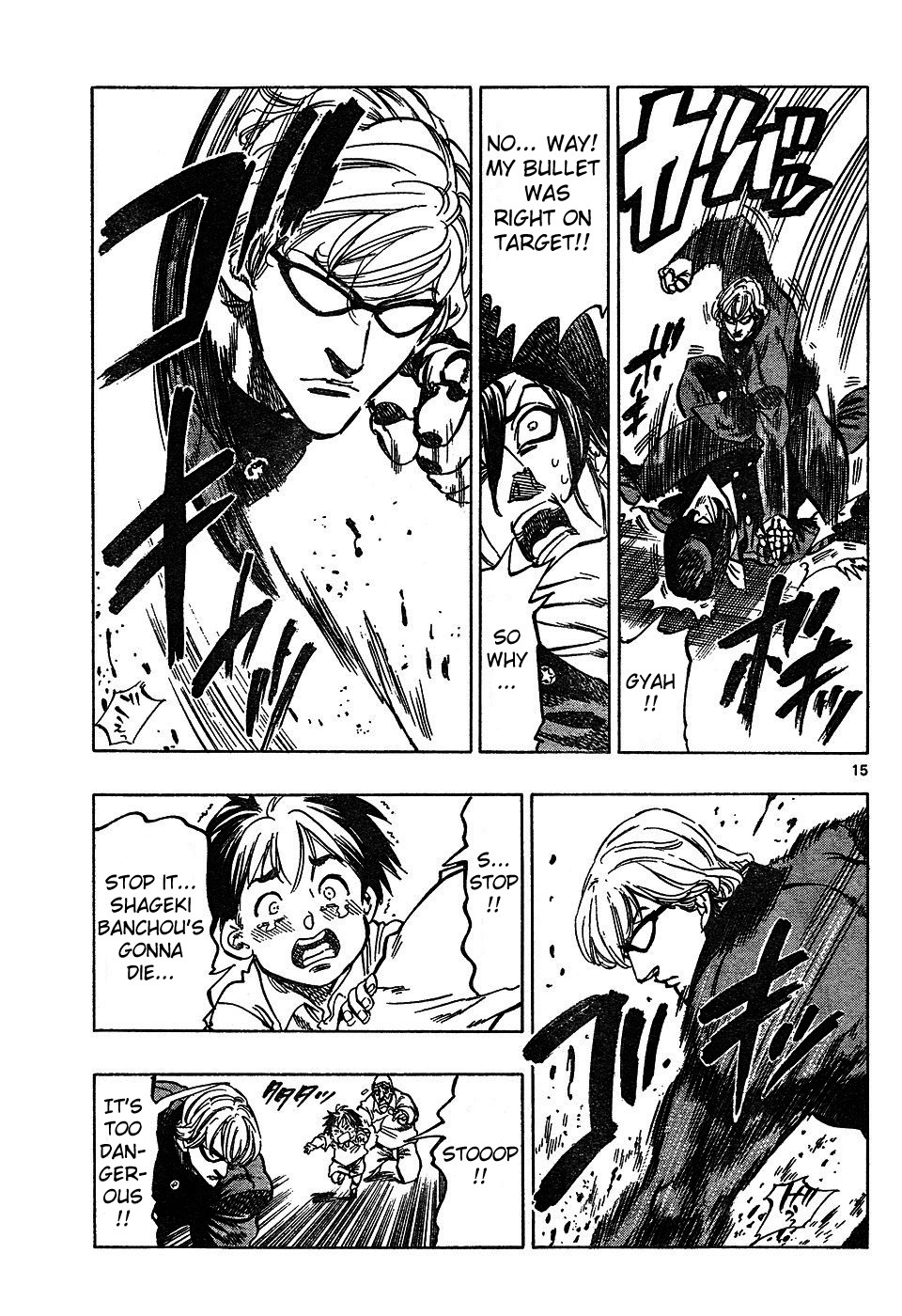Kongou Banchou Chapter 42 page 15 - Chapter 42: The Cool-Headed Hunter