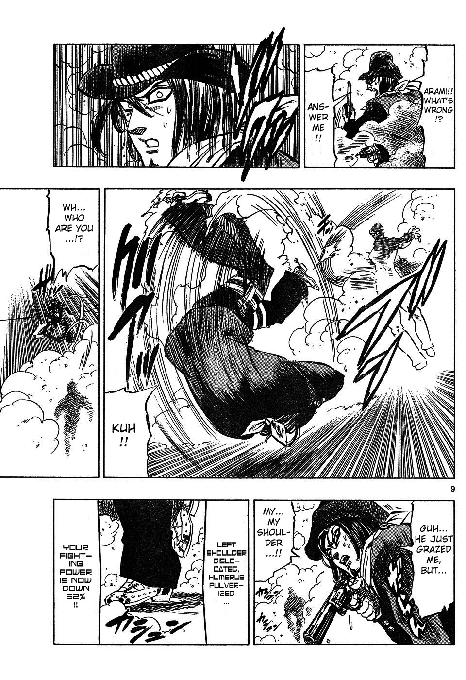 Kongou Banchou Chapter 42 page 9 - Chapter 42: The Cool-Headed Hunter