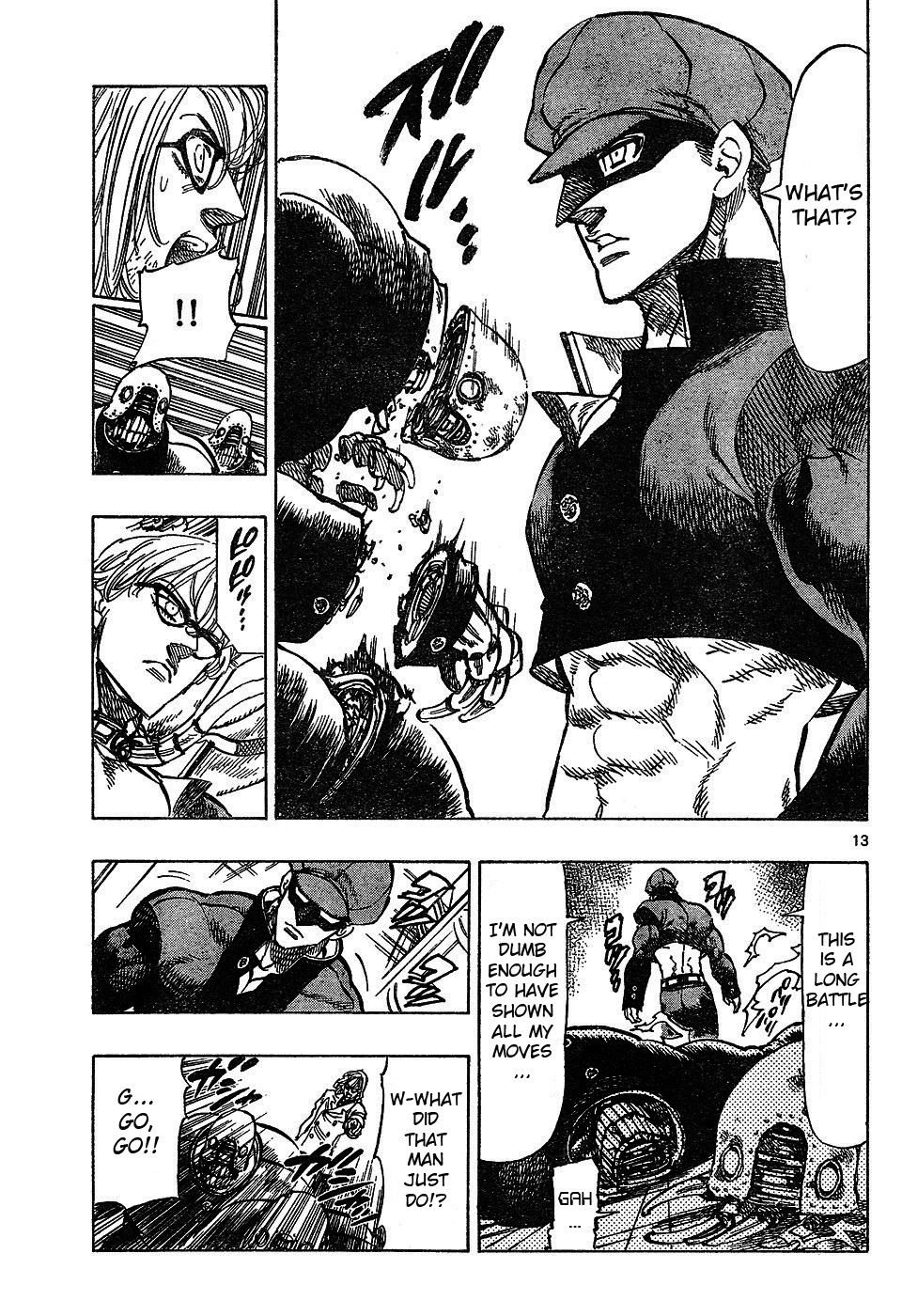 Kongou Banchou Chapter 46 page 13 - Chapter 46: The Dark Avenger