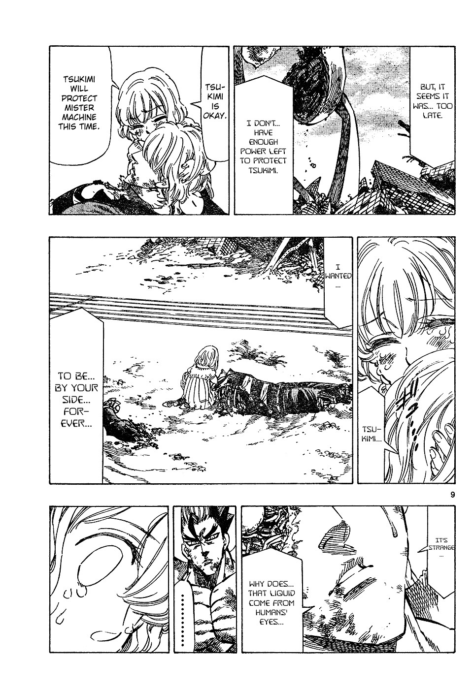 Kongou Banchou Chapter 57 page 9 - Chapter 57: Farewell, Steel Soldier...