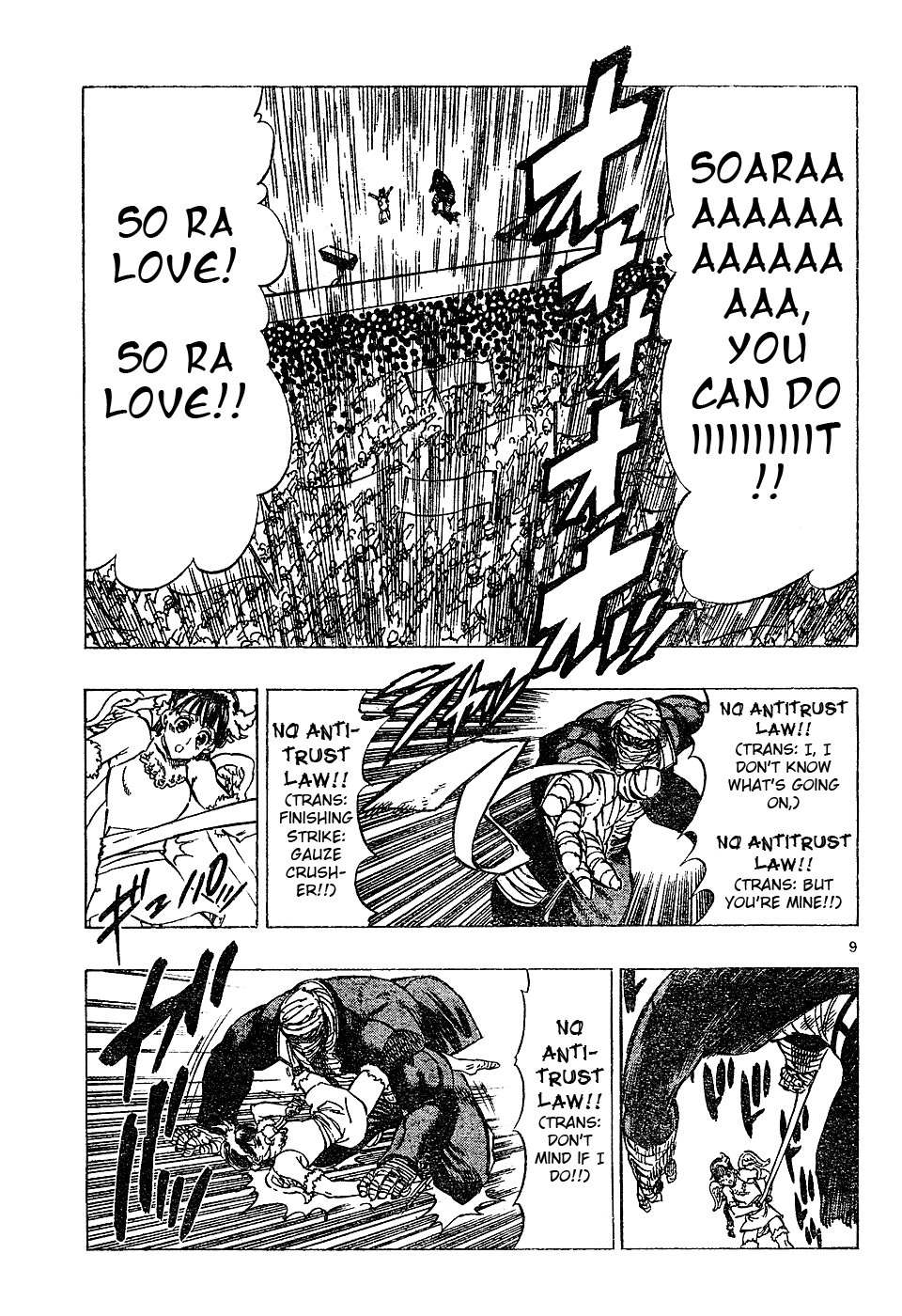 Kongou Banchou Chapter 59 page 9 - Chapter 59: Monopolizing Angels is Forbidden