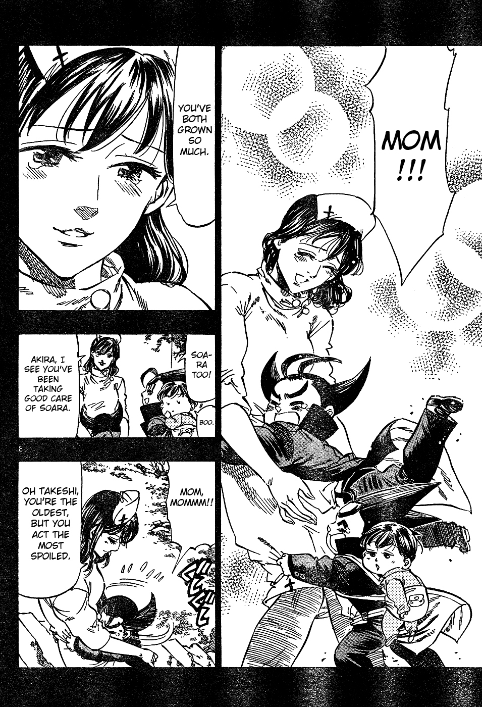 Kongou Banchou Chapter 61 page 8 - Chapter 61: One Who Expresses Love