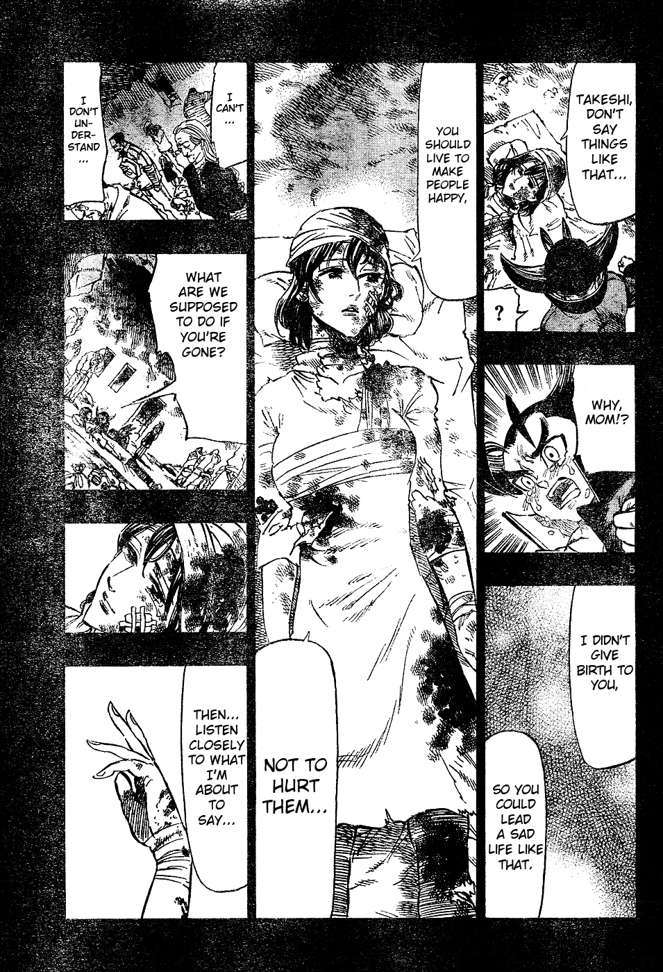 Kongou Banchou Chapter 62 page 5 - Chapter 62: Lamentation